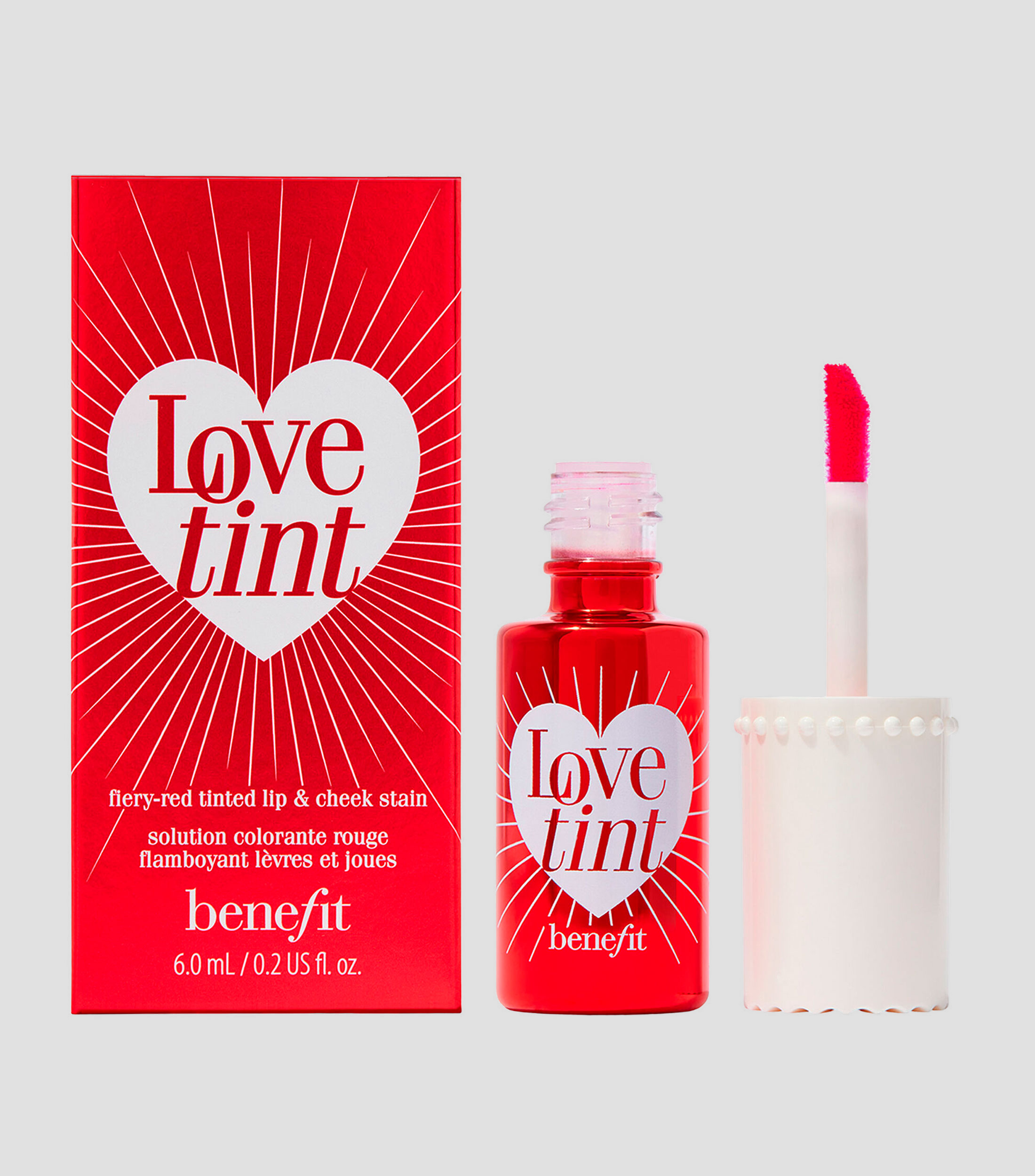 Tinta para mejillas y labios Lovetint, 6 ml